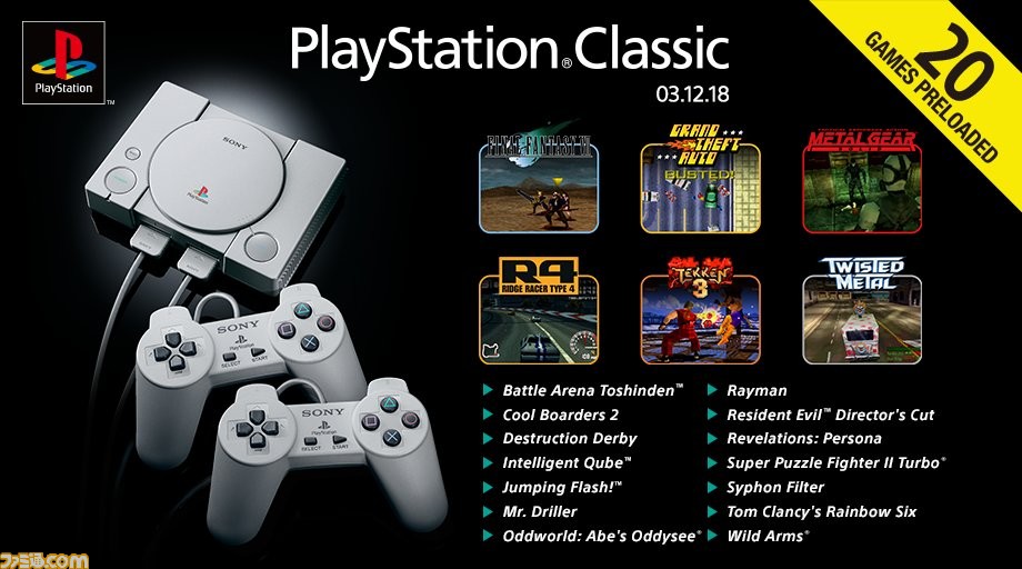 SONY PlayStation classic