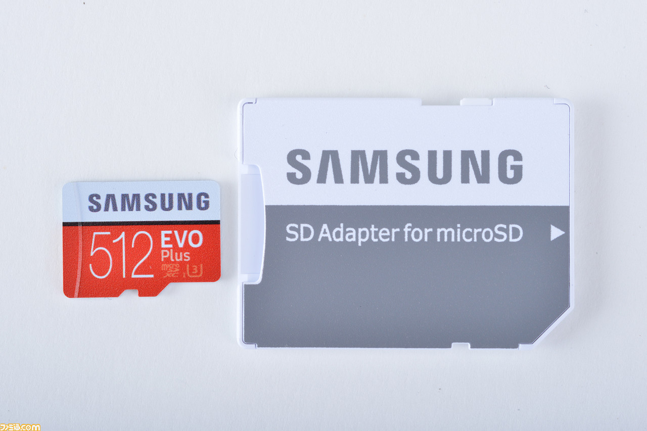 大容量かつ高速なmicroSDカード『microSD EVO Plus 512GB』でデジタルコンテンツライフがバラ色に！ - ファミ通.com