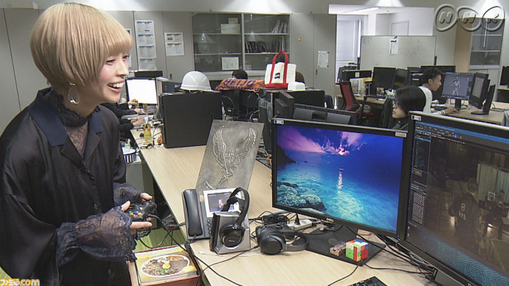 “かんさい熱視線「俺たちは世界を目指す~大阪発!ゲーム最前線~(仮)」”がNHK・関西地区でオンエア! 最上もがが『バイオハザード』開発の最前線に潜入_03