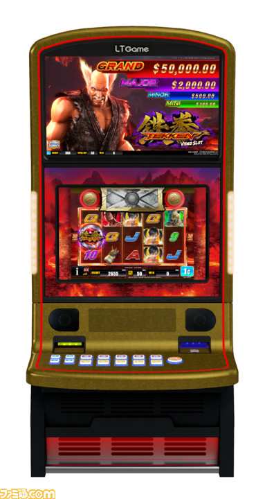 バンダイナムコアミューズメント、カジノゲーミングマシン『TEKKEN