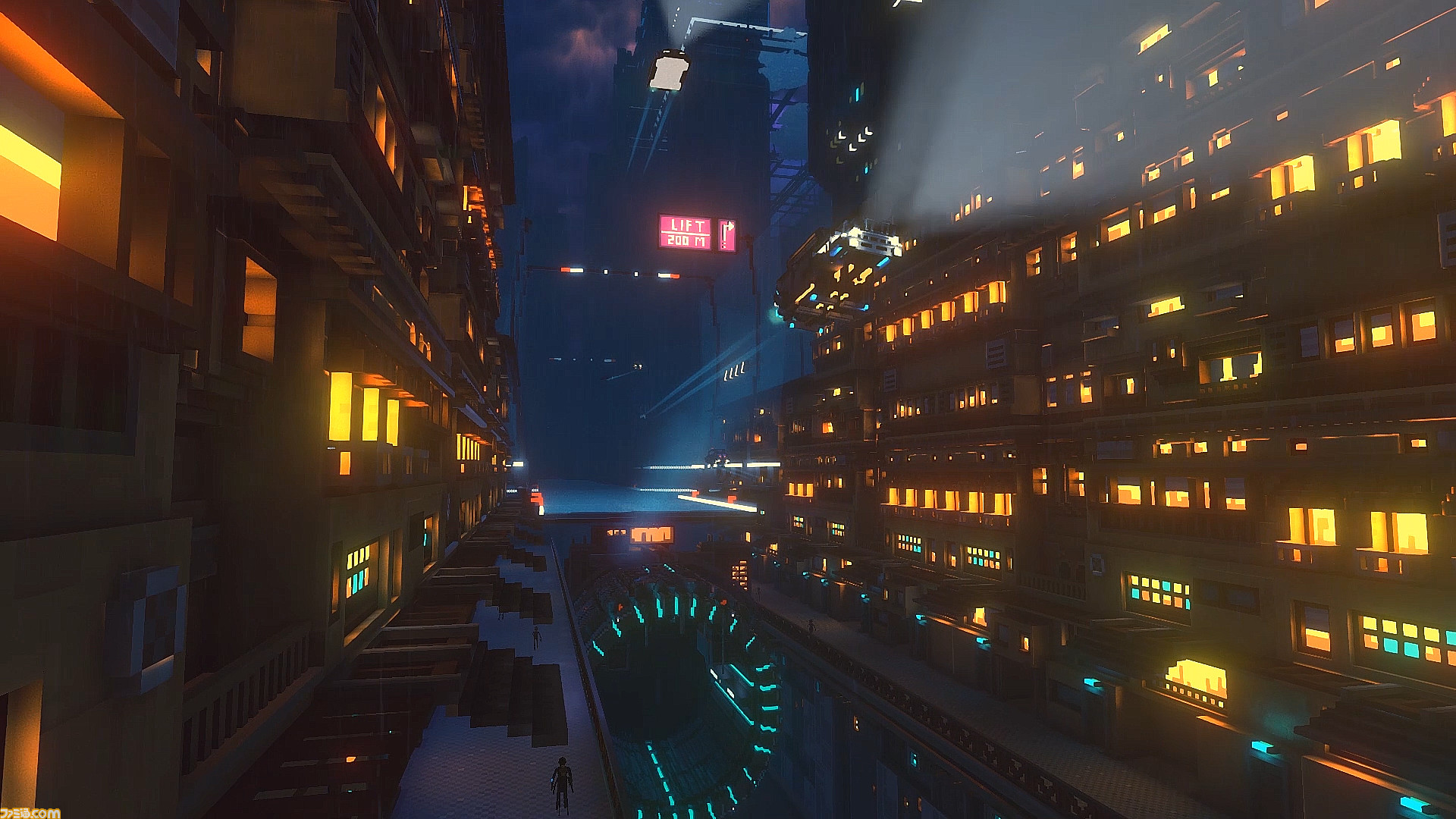 空のない街で運び屋稼業 ボクセルで描かれたサイバーパンク都市が美しい3dアドベンチャー Cloudpunk ファミ通 Com 空のない街で運び屋稼業 ボクセルで描かれたサイバーパンク都市が美しい3dアドベンチャー Cloudpunk ファミ通 Com