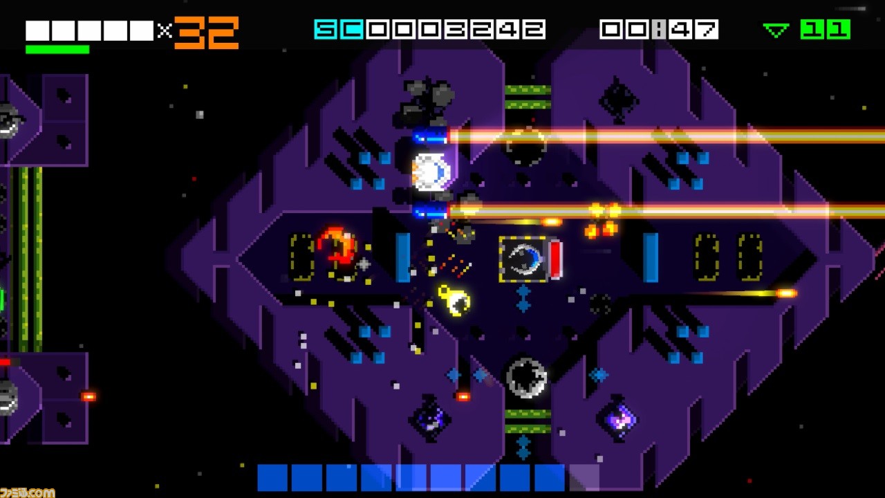 ピクセルアート風アーケード・シューティング『HYPER SENTINEL』がSwitchで日本向けに11月22日に発売_02