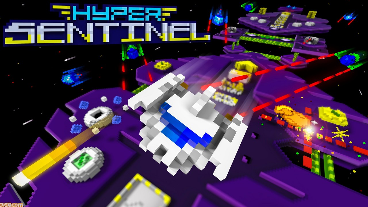 ピクセルアート風アーケード・シューティング『HYPER SENTINEL』がSwitchで日本向けに11月22日に発売_05