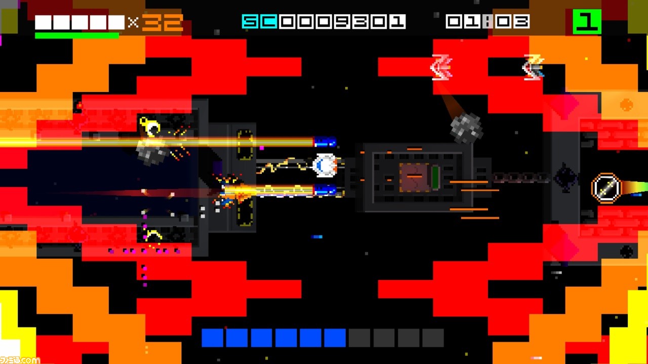 ピクセルアート風アーケード・シューティング『HYPER SENTINEL』がSwitchで日本向けに11月22日に発売_04