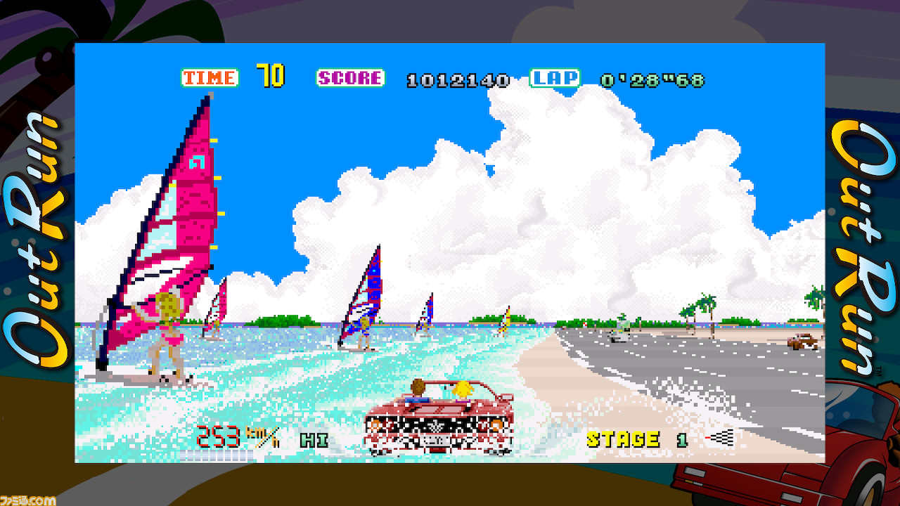 SEGA AGES”シリーズ第3弾配信タイトルが『アウトラン』に決定！ 3DS版