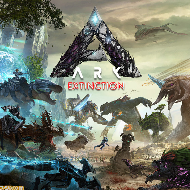 ark survival evolved のdlc第3弾 ark extinction 配信開始 壮大な