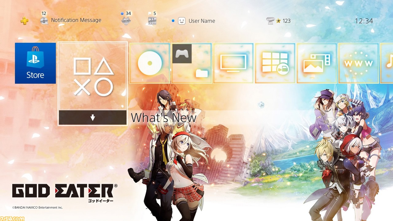 無料ファンサイト“GOD EATER OFFICIAL FANCLUB MEMBERS”12月13日にオープン決定! 『GOD EATER 3』の会員限定DLC&PS4テーマも配信_02