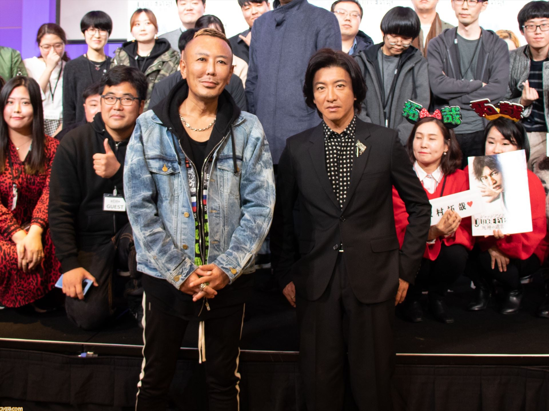 Judge Eyes 死神の遺言 韓国での発売記念イベントに木村拓哉登場 韓国語でのあいさつに来場者も大興奮 ファミ通 Com