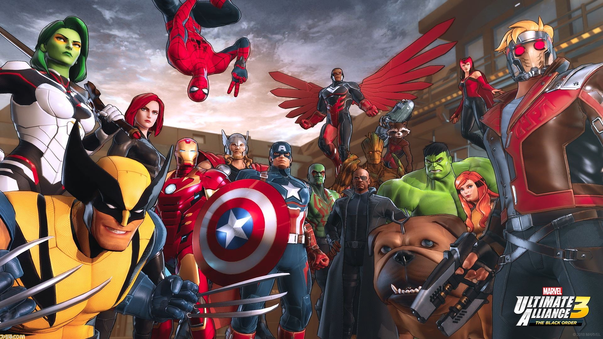 『MARVEL ULTIMATE ALLIANCE 3』Switch独占ソフトで2019年に発売、開発はコーエーテクモゲームスのTeam