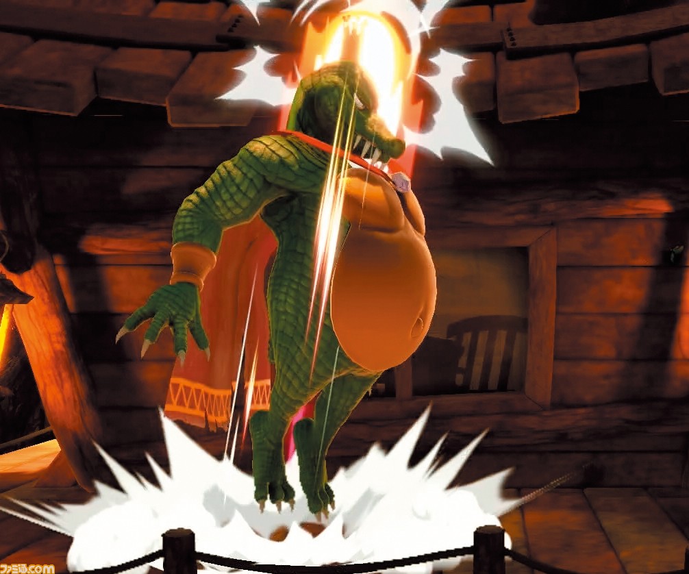 スマブラsp クセ者 キングクルールはワザも独特 スマッシュ攻撃 必殺ワザを解説 新ファイター解説 4 ファミ通 Com