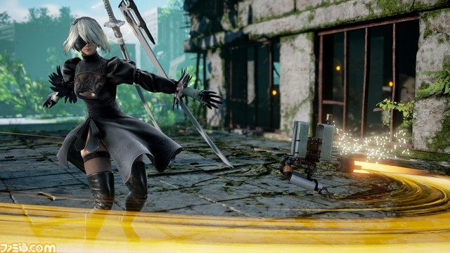 『ソウルキャリバーVI』×『NieR:Automata』DLC第2弾“2B”の配信日が12月18日に決定!_08
