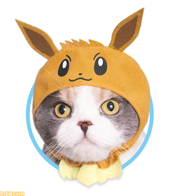 ポケモン ねこのかぶりもの がカプセルトイに登場 ピカチュウ イーブイ ニャースなど6種類がラインアップ ファミ通 Com