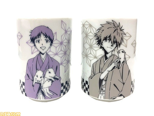 袴姿のシンジ＆カヲルの描き下ろしグッズが手に入る“2019亥年