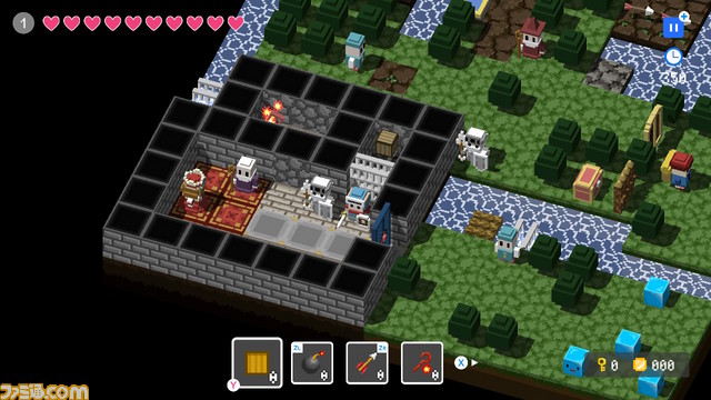 作って遊べるダンジョンRPG『BQM ブロッククエスト・メーカー』がNintendo Switchで配信開始_02