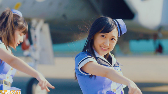 F-15戦闘機も登場するRun Girls, Run！のNewシングル『Break the Blue!!』MVを公開_05