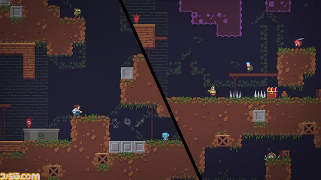 『Caveblazers』Switch版が配信開始! ローグライクな洞窟探検アクション_05