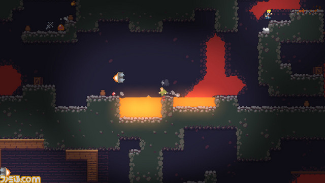 『Caveblazers』Switch版が配信開始! ローグライクな洞窟探検アクション_02