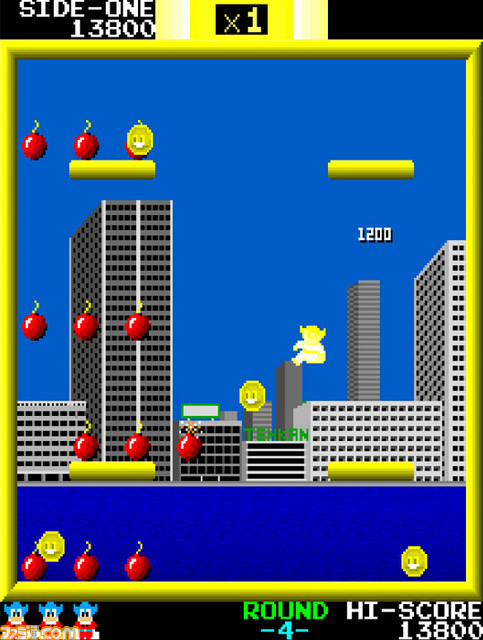 『アーケードアーカイブス ボンジャック』がNintendo Switchで1月24日に配信決定！_03