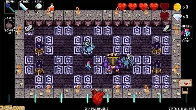 『クリプト・オブ・ネクロダンサー』本編の前日譚を描く新DLC“アンプリファイド”がPS4&PS Vitaでも発売_05