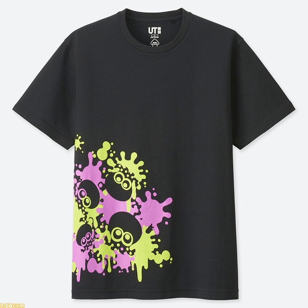 スプラトゥーン デザインのtシャツがユニクロで4月22日より販売開始 イカした全12種類のutがラインアップ ファミ通 Com