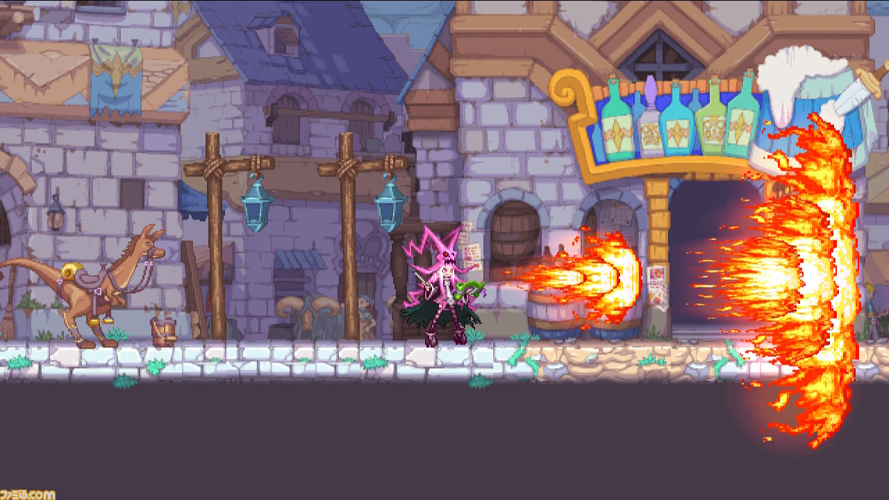 キャラが変わればゲームが変わる 2dアクションrpg Dragon Marked For Death プレイレビュー ファミ通 Com