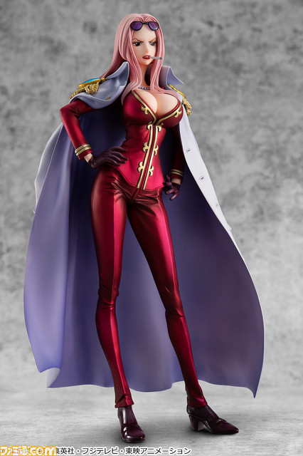 『ワンピース』海軍本部大佐“黒檻のヒナ”のフィギュアが2月8日より予約開始！　海軍コートやサングラスなど着脱可能な差し替えパーツが付属_07