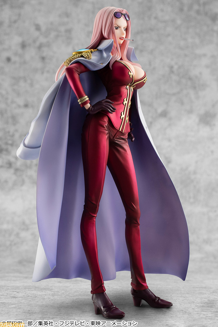 ワンピース 海軍本部大佐 黒檻のヒナ のフィギュアが2月8日より予約開始 海軍コートやサングラスなど着脱可能な差し替えパーツが付属 ファミ通 Com