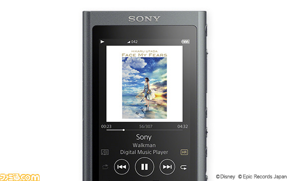 SONY WALKMAN NW-A55 キングダムハーツ3限定モデル