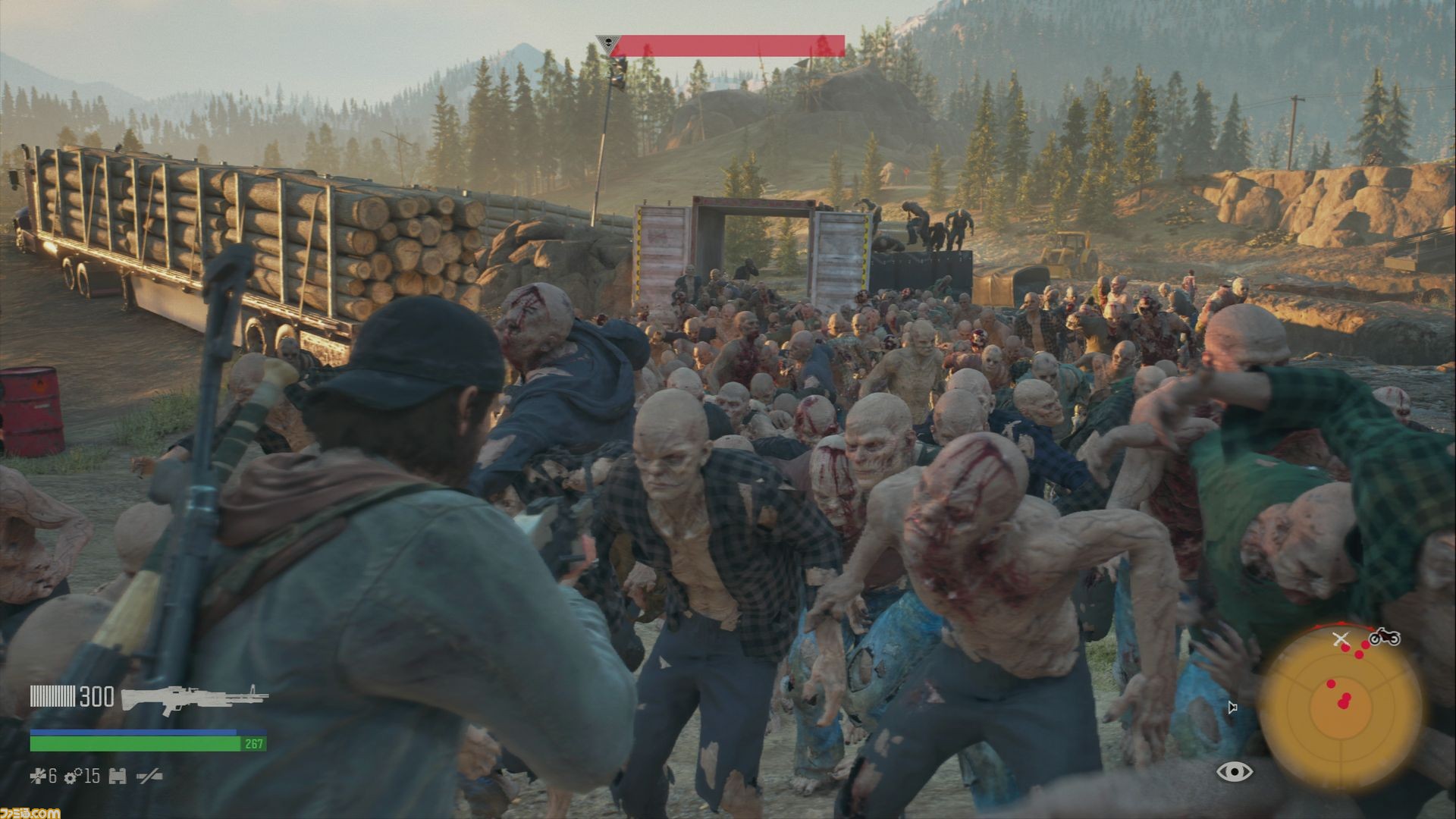 Days Gone 新トレーラーで プレイヤーに襲い来る感染者 フリーカー や野盗との戦いを紹介 ファミ通 Com Days Gone 新トレーラーで プレイヤーに襲い来る感染者 フリーカー や野盗との戦いを紹介 ファミ通 Com