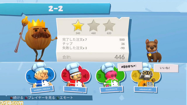 『オーバークック2』のPS4パッケージ版が3月14日に発売。初回購入特典としてコルクコースターとA4クリアファイルが付属_07