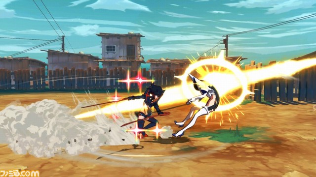 『キルラキル ザ・ゲーム -異布-』プレイアブルキャラクター皐月と流子の二刀流バージョンの性能の違いは?_03