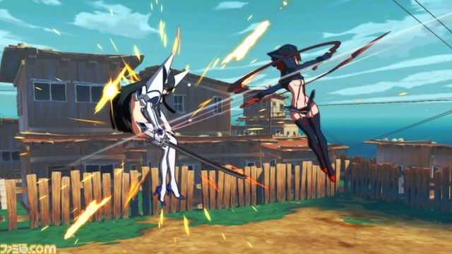 『キルラキル ザ・ゲーム -異布-』プレイアブルキャラクター皐月と流子の二刀流バージョンの性能の違いは?_06