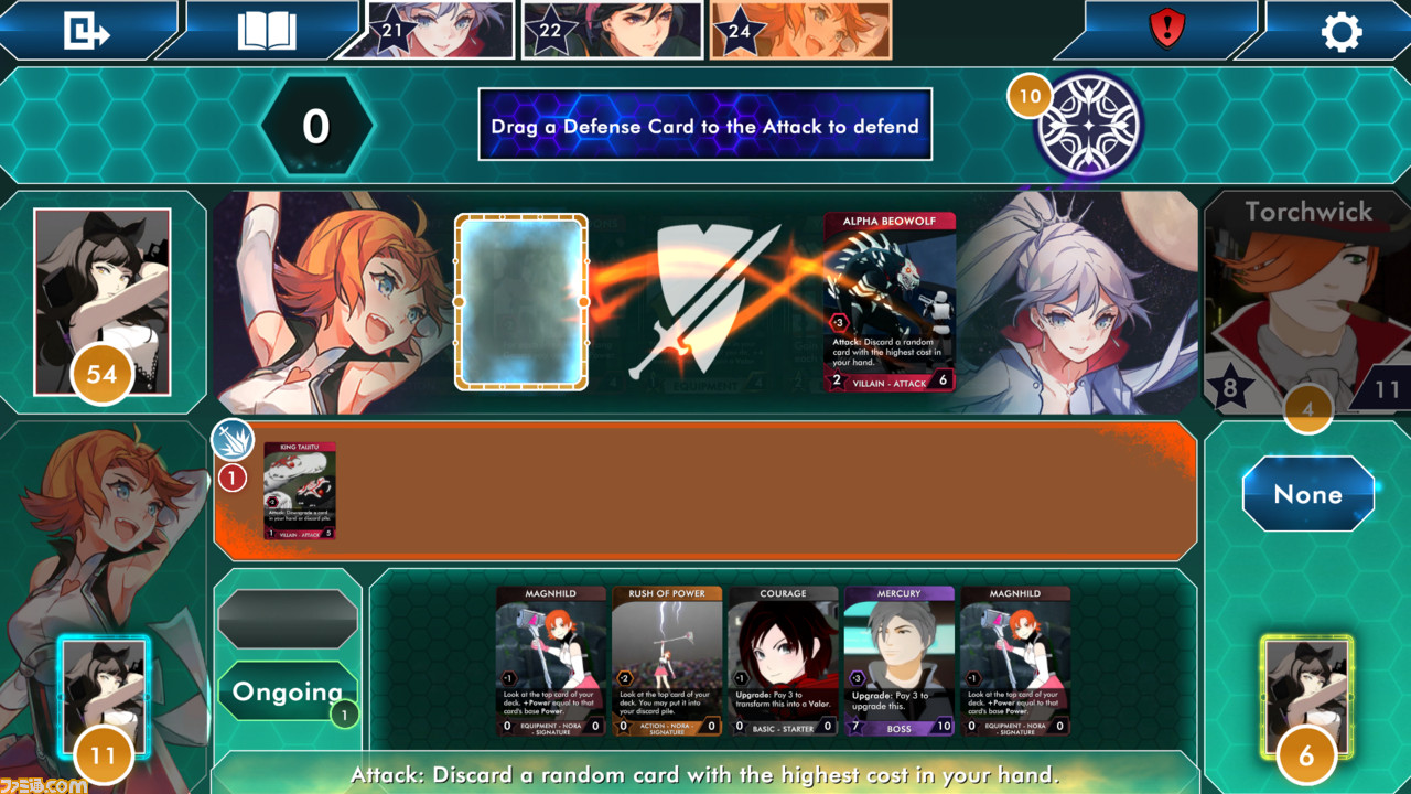 ウェブアニメ Rwby のデジタルカードゲーム Rwby Deckbuilding Game が海外で発表 Pc Ios Androidでサービス開始 ファミ通 Com