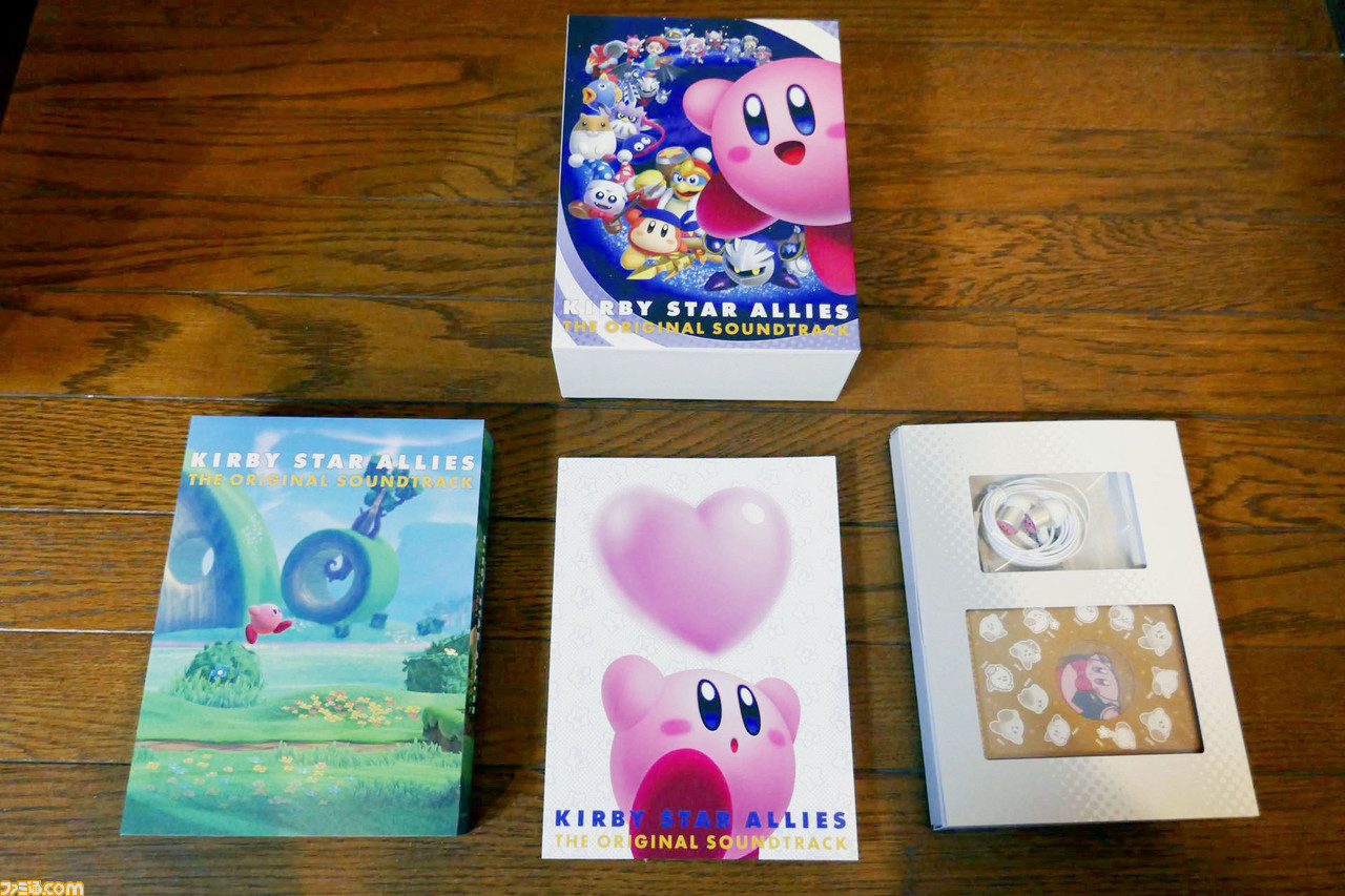星のカービィスターアライズ』オリジナルサウンドトラックCDが