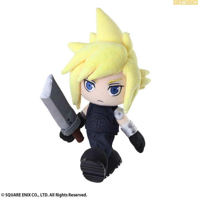 『FFVII』の主人公・クラウドが”アクションドール”となって登場! 手足や首が可動し、バスターソードも着脱可能_09