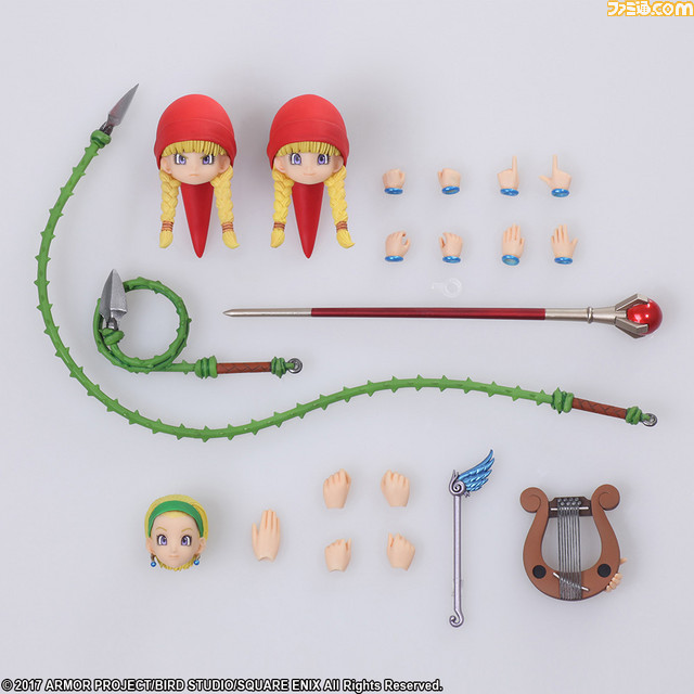 『ドラゴンクエストXI』より、“ベロニカ”と“セーニャ”のフィギュアが登場! スクウェア・エニックス限定版には“ベロニカ”の笑顔パーツが付属_06