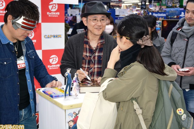 『逆転裁判123 成歩堂セレクション』発売記念イベントが開催! 江城Pのマスクが怪しく光るサイン会リポート&インタビュー_05