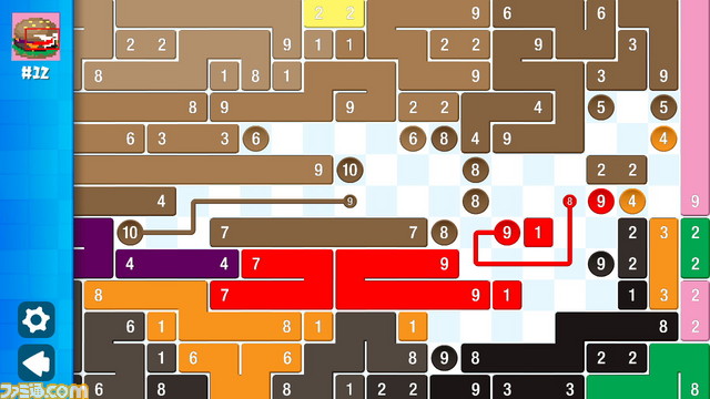 パズルゲーム『ピクセル』シリーズ3タイトルがひとつとなった『ピクセル パズルパック 3-in-1』が4月25日に発売決定、1400問ものパズルが収録_11