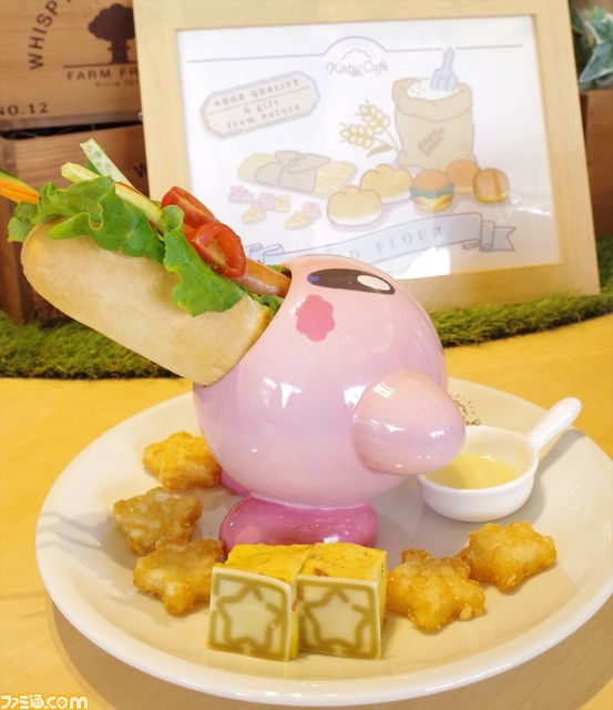カービィがホットドッグをすいこむ!? リニューアルした“KIRBY CAFÉ (カービィカフェ)”第2章の新メニュー&店内の様子をリポート_03