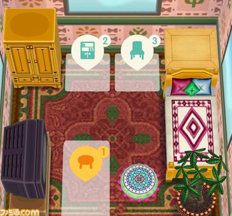『どうぶつの森 ポケットキャンプ』バージョン2.2で“ハッピーホームアカデミー”要素が追加。家具を使ってコーディネートに挑戦する新しい遊び_02