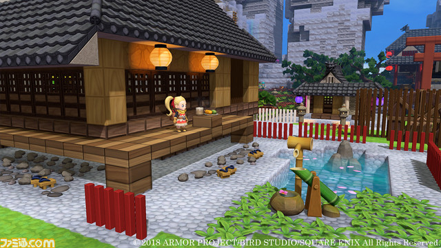 『ドラゴンクエストビルダーズ2』DLC第1弾“和風パック”が配信開始! 和風家屋や日本庭園が作れるように_05