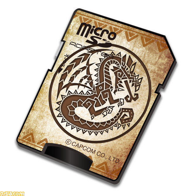 『モンスターハンター』をモチーフにしたmicroSDカード発売決定！ デザインはアイルー、紋章、ワールドの絵柄を使用した3種類_13