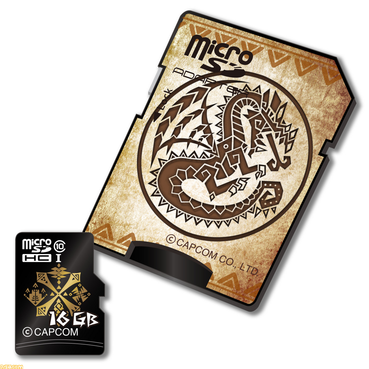 モンスターハンター』をモチーフにしたmicroSDカード発売決定