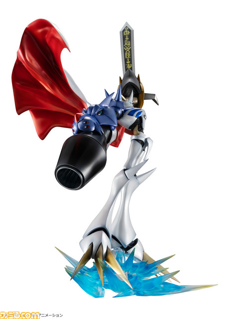 『デジモン』オメガモンが迫力の立体化！ グレイソードを天に向かって突き上げる全高約60cmフィギュアに_04