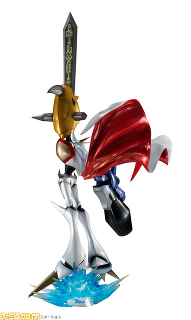 『デジモン』オメガモンが迫力の立体化！ グレイソードを天に向かって突き上げる全高約60cmフィギュアに_05