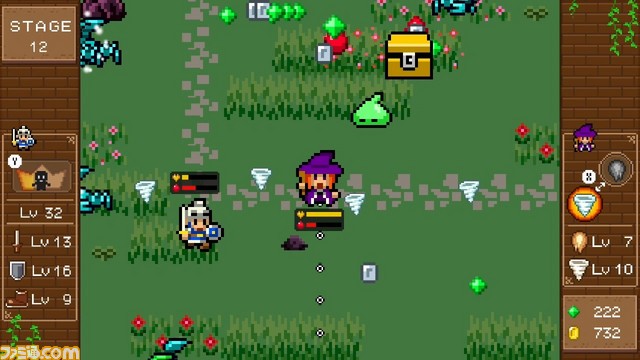 『魔女と勇者』が3月21日より配信開始! 勇者(と魔女)を操作して敵を倒す、8Bitテイストのアクションゲーム!_06