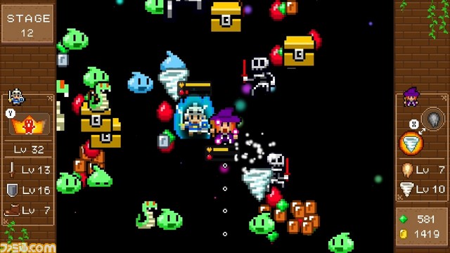 『魔女と勇者』が3月21日より配信開始! 勇者(と魔女)を操作して敵を倒す、8Bitテイストのアクションゲーム!_08