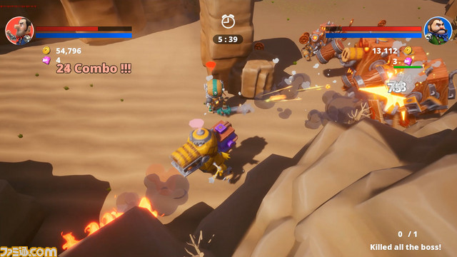 Switch用ソフト『マキナイツ -ブラッドバゴス-』が発売！　スチームパンクとファンタジーが融合した独特な世界観のアクションRPG_04