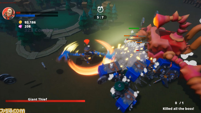 Switch用ソフト『マキナイツ -ブラッドバゴス-』が発売！　スチームパンクとファンタジーが融合した独特な世界観のアクションRPG_03