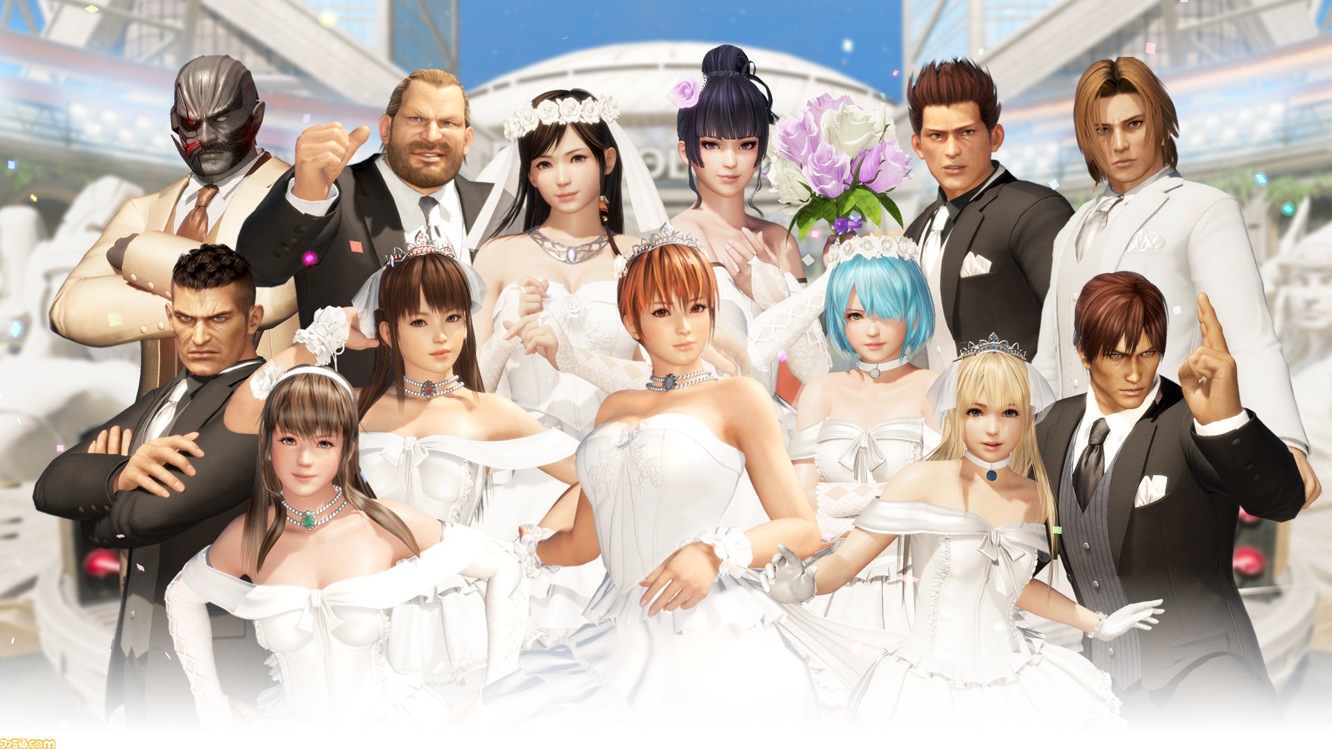 DOA6』基本無料版が配信開始。DLC第1弾“DOA6 ハッピー DOA6』基本無料版が配信開始。DLC第1弾“DOA6 ハッピー